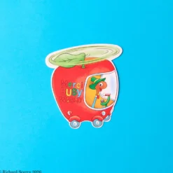 Merci x Richard Scarry - Carte postale - Pomme