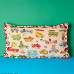 Merci x Richard Scarry - Coussin