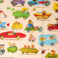 Merci x Richard Scarry - Plaid