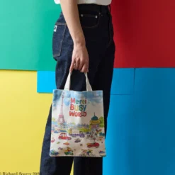 Merci x Richard Scarry - Tote Bag en coton - Merci Busy World