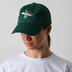 Merci x Shia McShia - Casquette Baguette Man - Vert