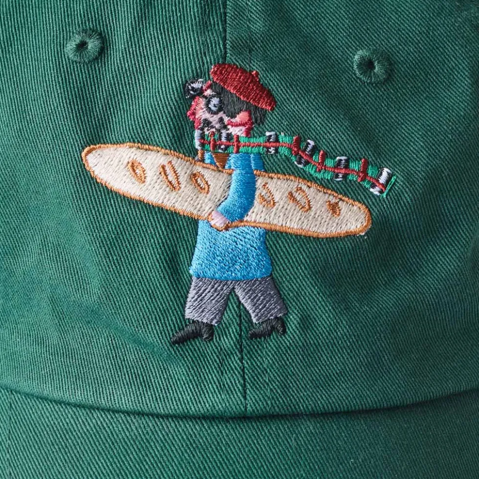 Merci x Shia McShia - Casquette Baguette Man - Vert