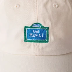 Merci x Shia McShia - Casquette Rue Merci - Ecru