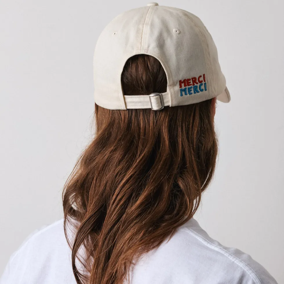 Merci x Shia McShia - Casquette Rue Merci - Ecru