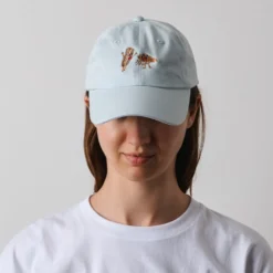 Merci x Shia McShia - Casquette Kids Croissant - Bleu