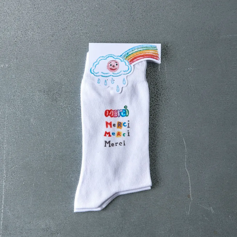 Merci x Shia McShia - Chaussettes Fiat & Merci