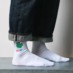 Merci x Shia McShia - Chaussettes Je suis gluten & Merci