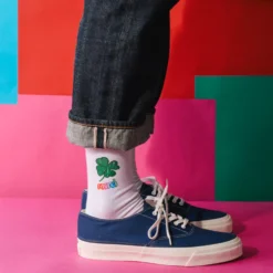 Merci x Shia McShia - Chaussettes Je suis gluten & Merci