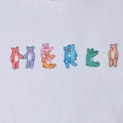 Merci x Shia McShia - T-Shirt Kids Merci Bears - Blanc