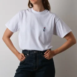 Merci x Shia McShia - T-Shirt Tourist Monument - Blanc