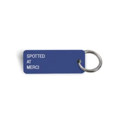 Merci x Various Keytags - Porte-clé "Spotted at Merci" - Violet