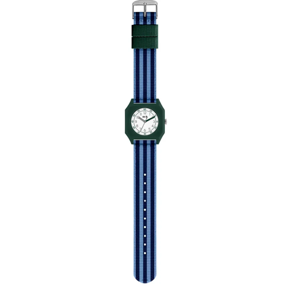 Mini Kyomo - Montre A day on Earth - Bleu & Vert