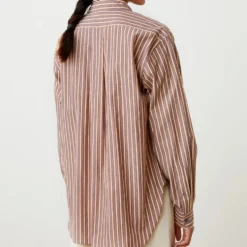 Moismont - Chemise Michelle N°829 - Pop Stripes Garnet