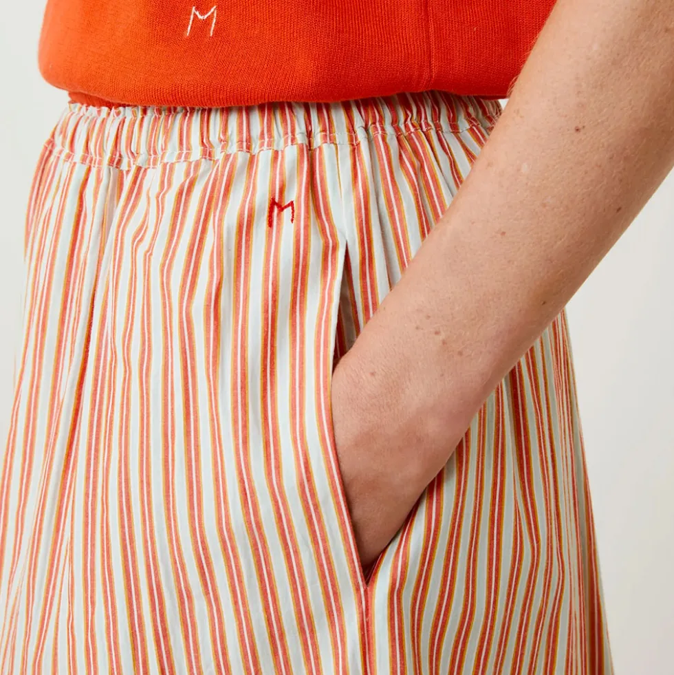 Moismont - Jupe Paule N°836 - Pop Stripes Spritz