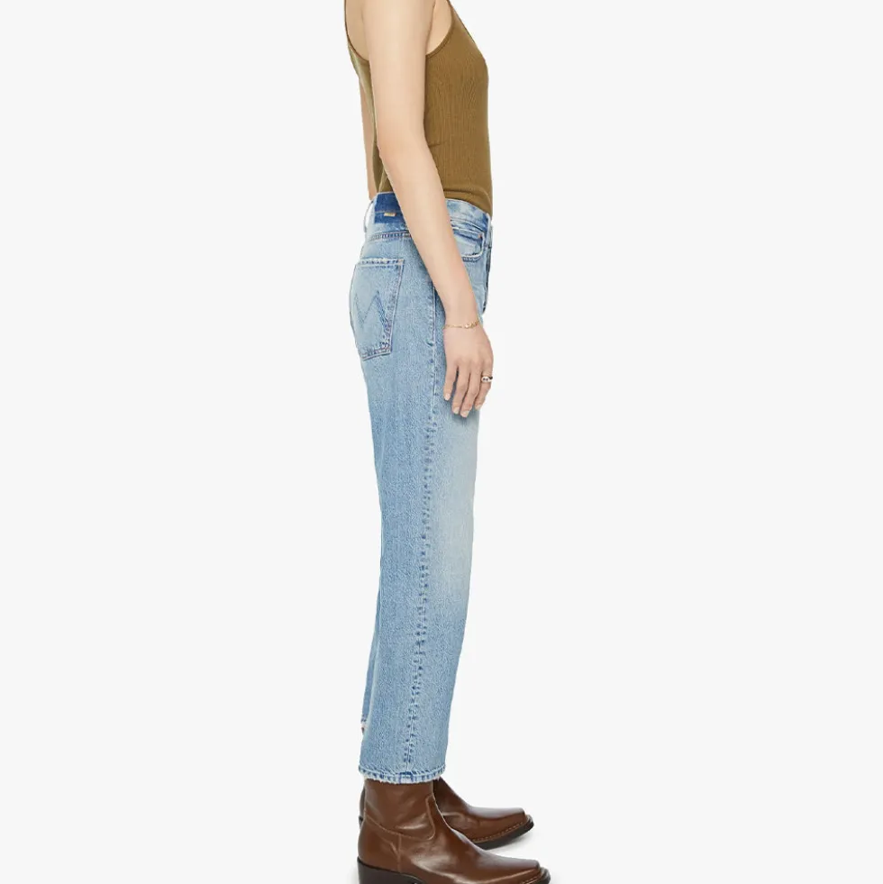 Mother - Jeans Ditcher Hover - Bleu
