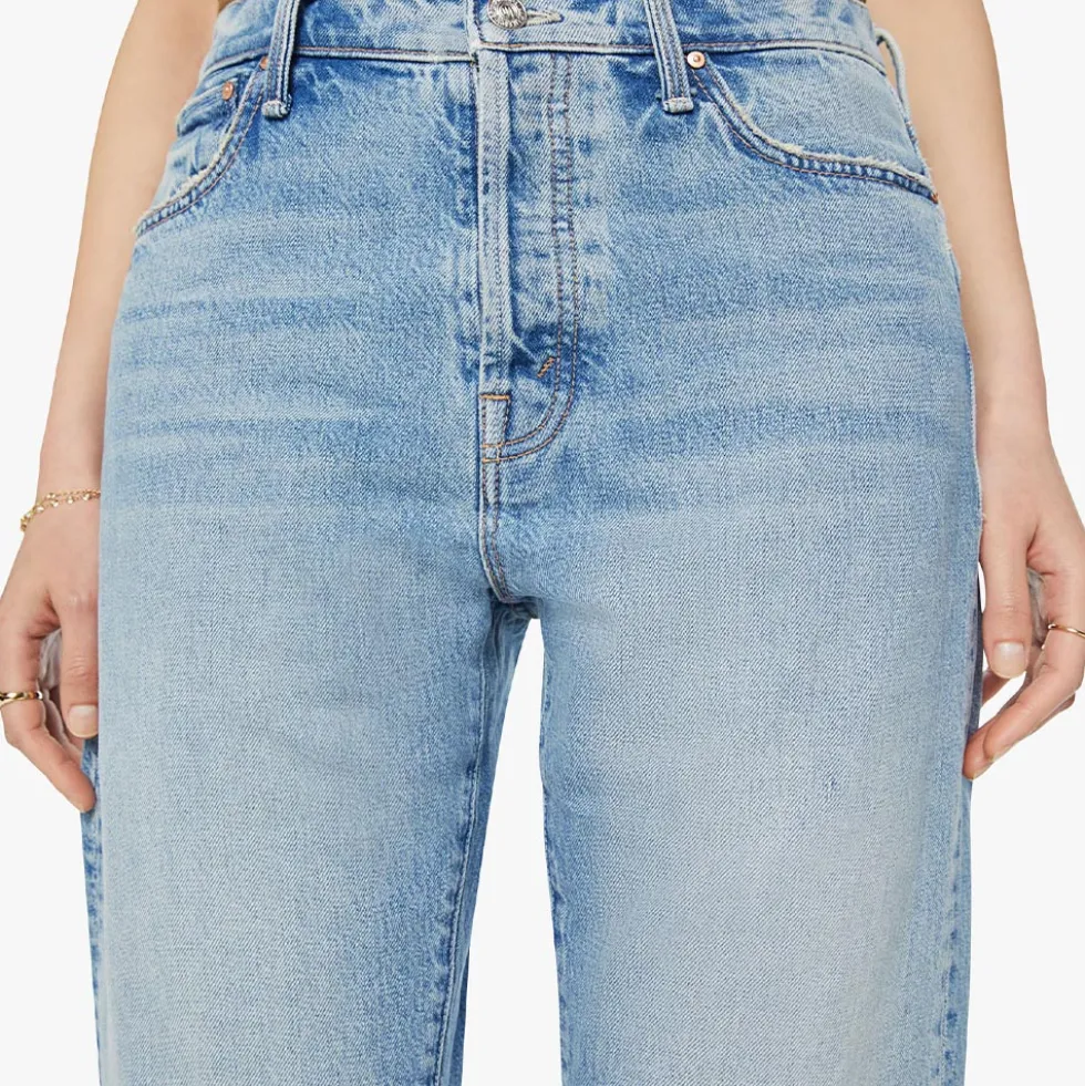 Mother - Jeans Ditcher Hover - Bleu