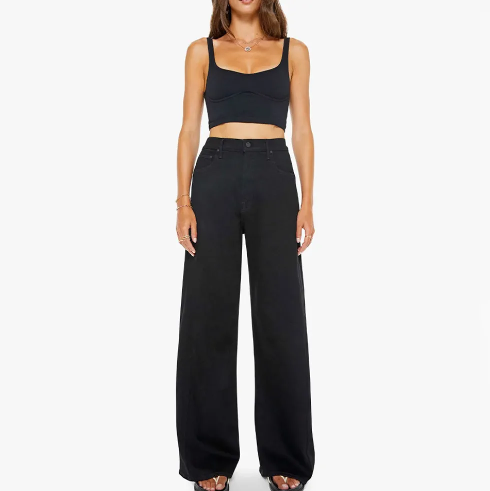 Mother - Jean The Pipe Dream Zip Sneak - Nighty Night