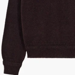 Museum Garments - Maille Boxy - Marron Foncé
