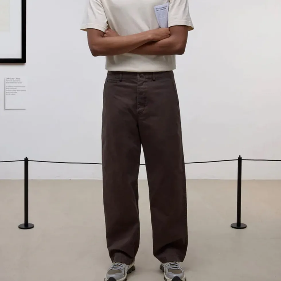 Museum Garments - Pantalon Chino Offduty - Marron