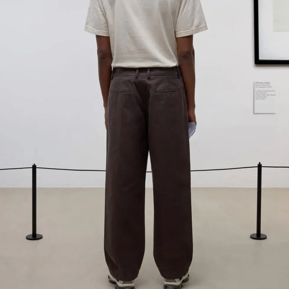 Museum Garments - Pantalon Chino Offduty - Marron