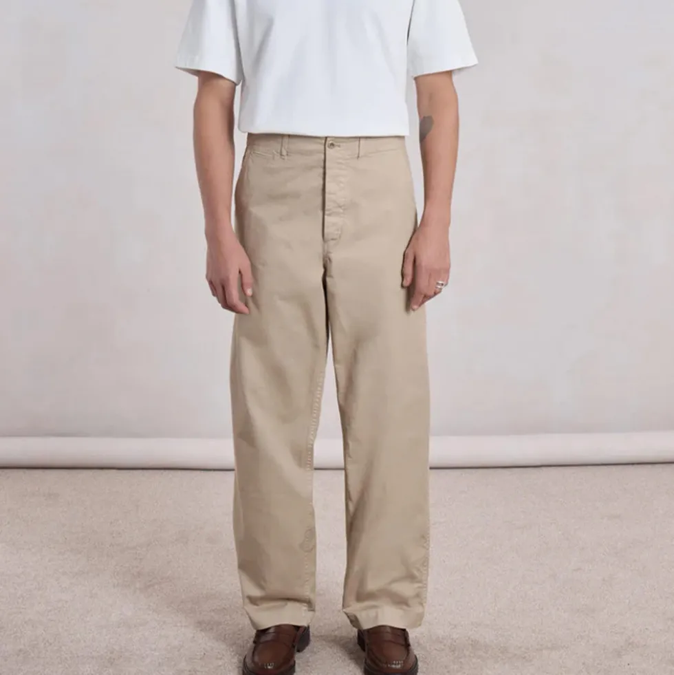Museum Garments - Pantalon Chino Off Duty - Beige