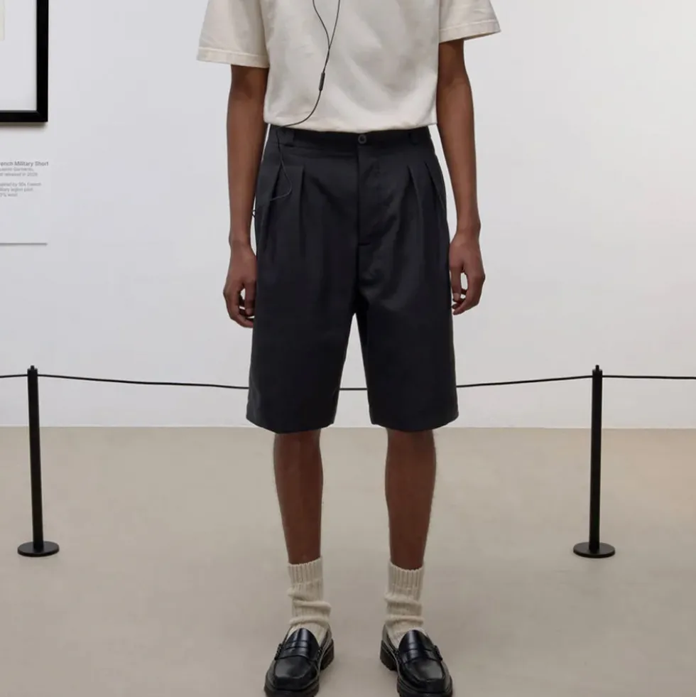 Museum Garments - Short French Military - Anthracite