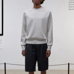 Museum Garments - Sweat Raglan Athletic - Gris Clair