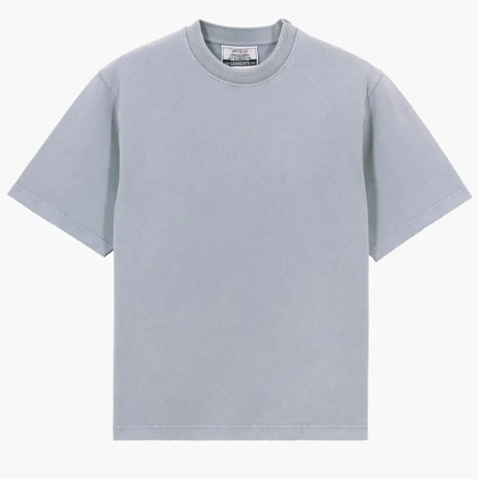 Museum Garments - T-Shirt Athlétique - Bleu Délavé