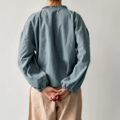 Mysayang - Blouse Buantan - Bleu Cloud