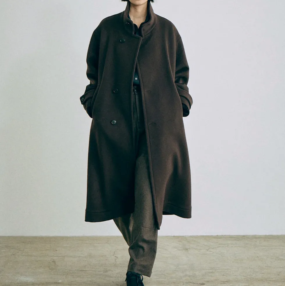 Nicholson Nicholson - Manteau Theo - Marron Foncé