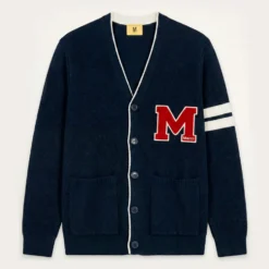 Nitto Knitwear - Cardigan Youri X Merci - Marine