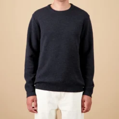Nitto Knitwear - Pull Youri - Anthracite