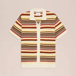 NN07 - Cardigan Polo Lars - Ivoire