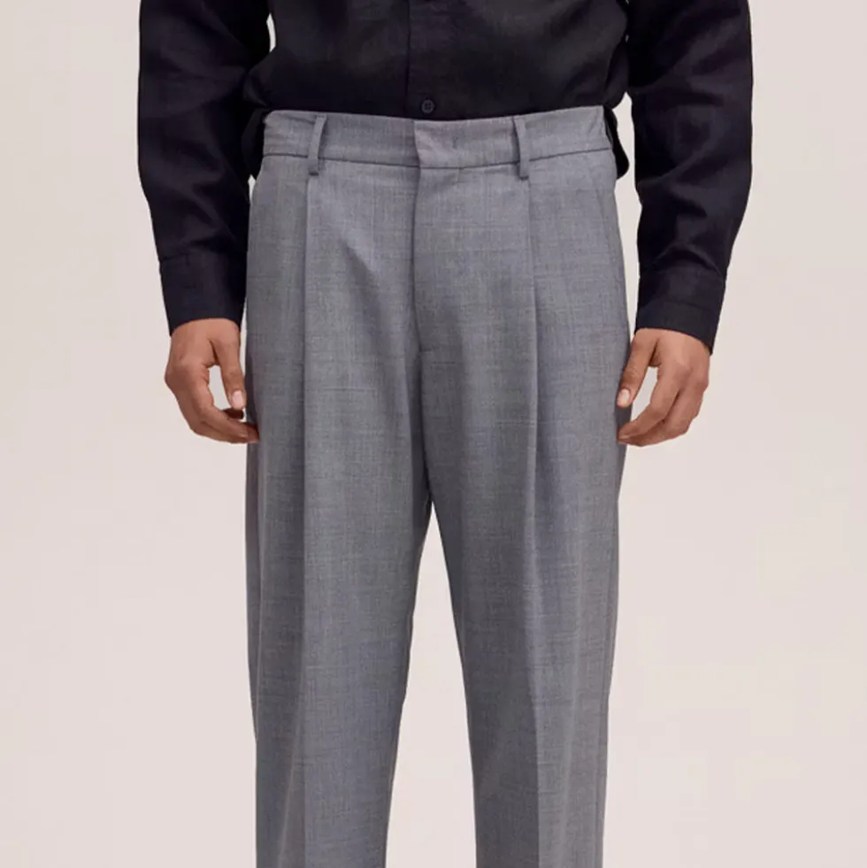 NN07 - Pantalon Kay 10037 - Gris Clair Mélangé