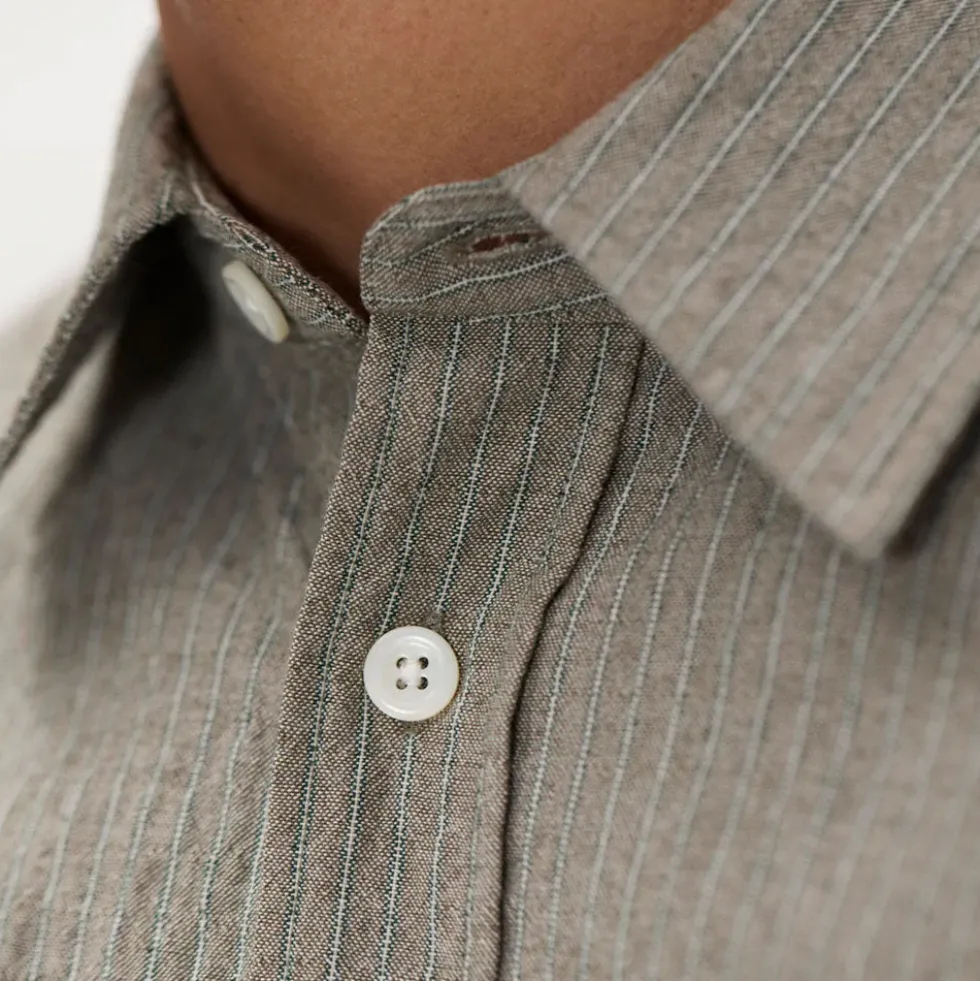 Norse Projects - Chemise Falster - Vetiver