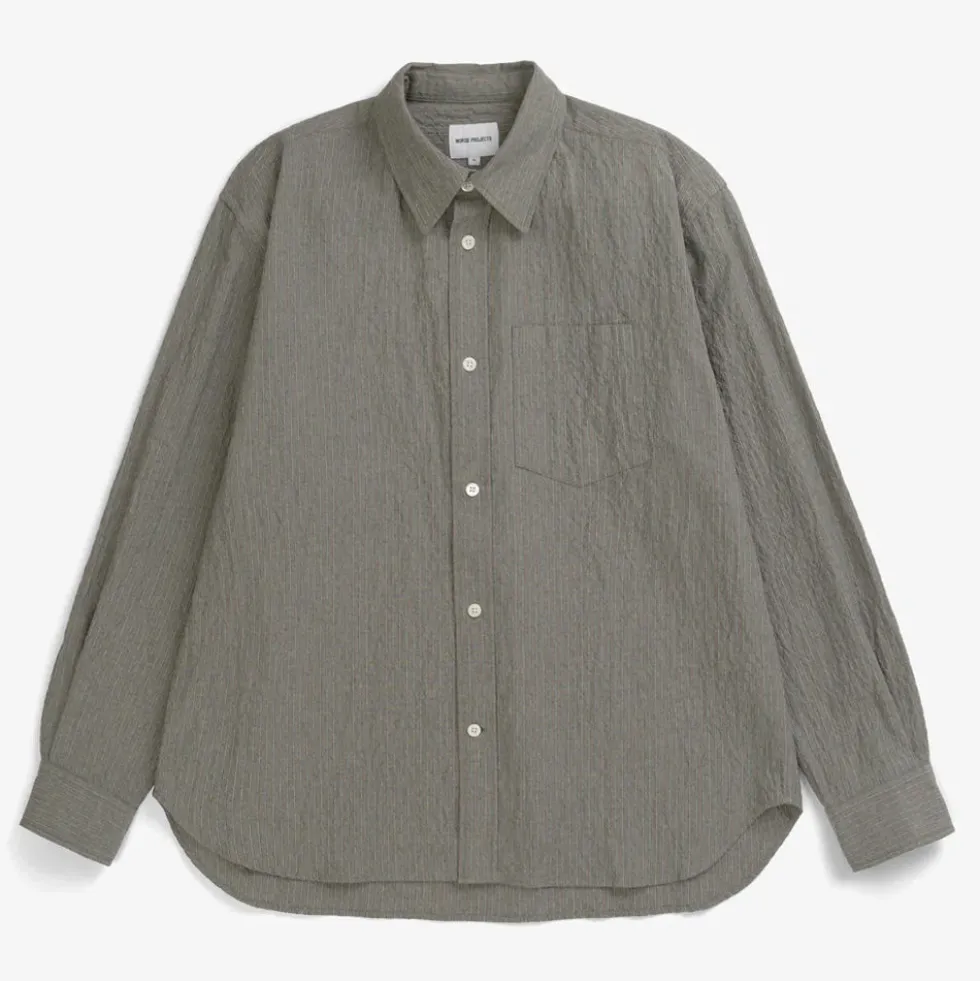 Norse Projects - Chemise Falster - Vetiver