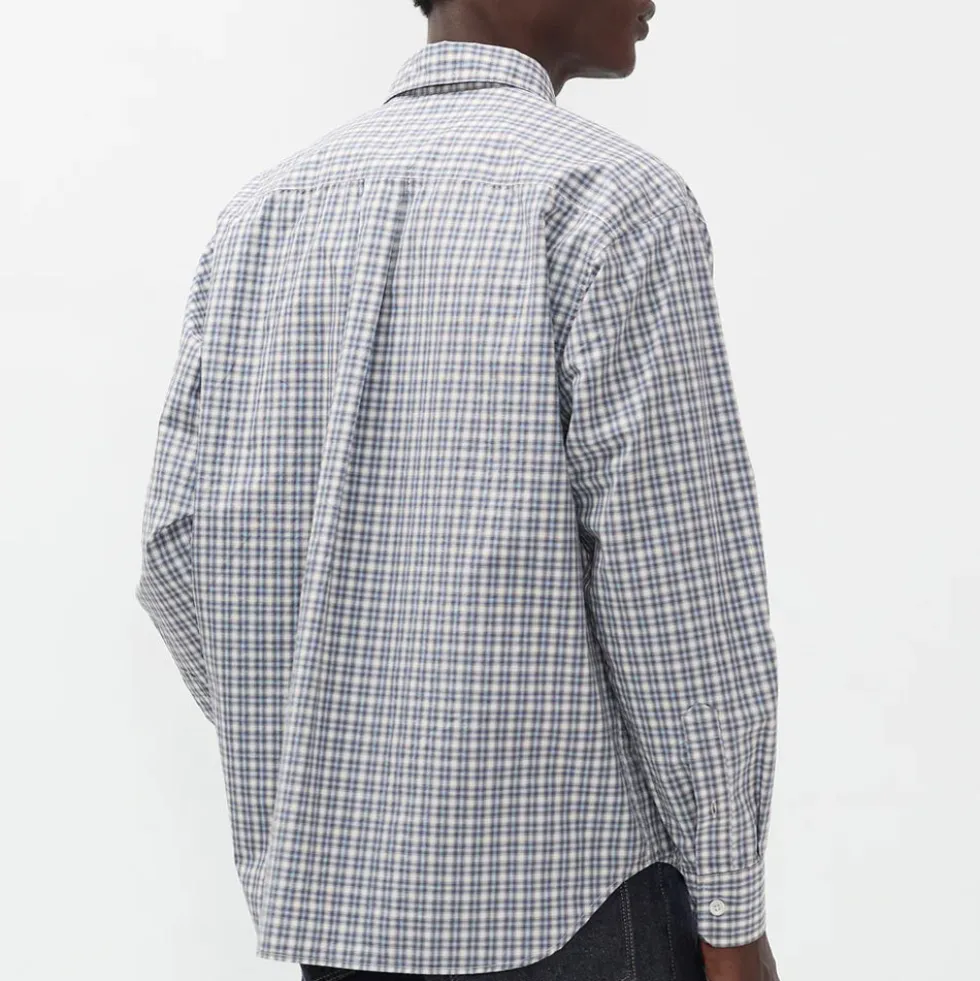 Norse Projects - Chemise Falster - Cerulean