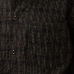 Norse Projects - Chemise Mols Check Camp - Marron