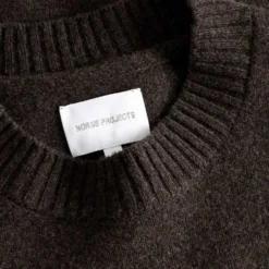 Norse Projects - Pull Standard Merino - Marron