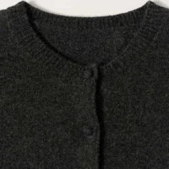 Nothing Written - Cardigan Argyle Heritage - Gris Foncé