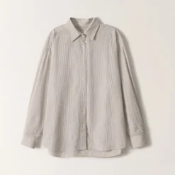 Nothing Written - Chemise Metis - Rayures Ivoire