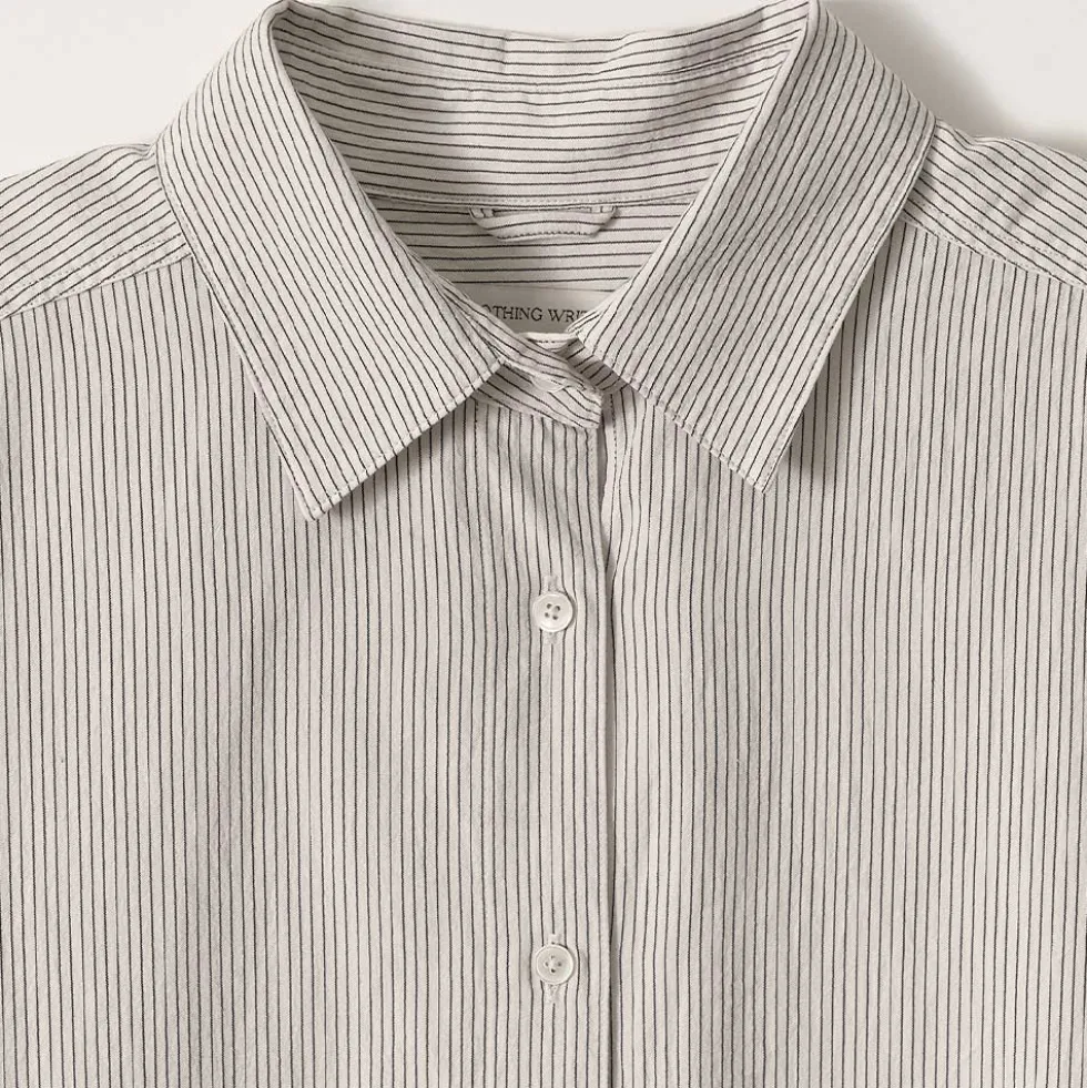 Nothing Written - Chemise Metis - Rayures Ivoire