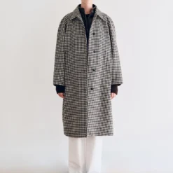 Nothing Written - Manteau Balmacan - Carreaux Marron