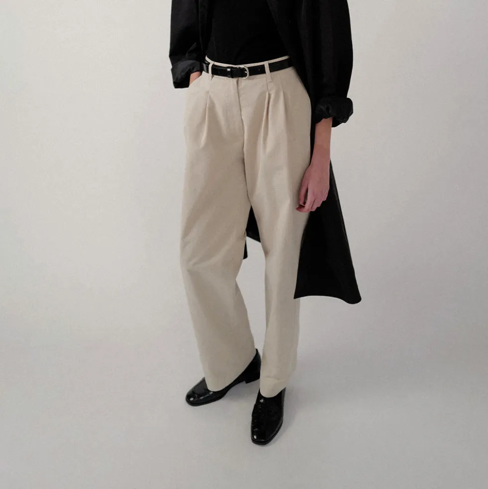 Nothing Written - Pantalon Marta - Biege Claire