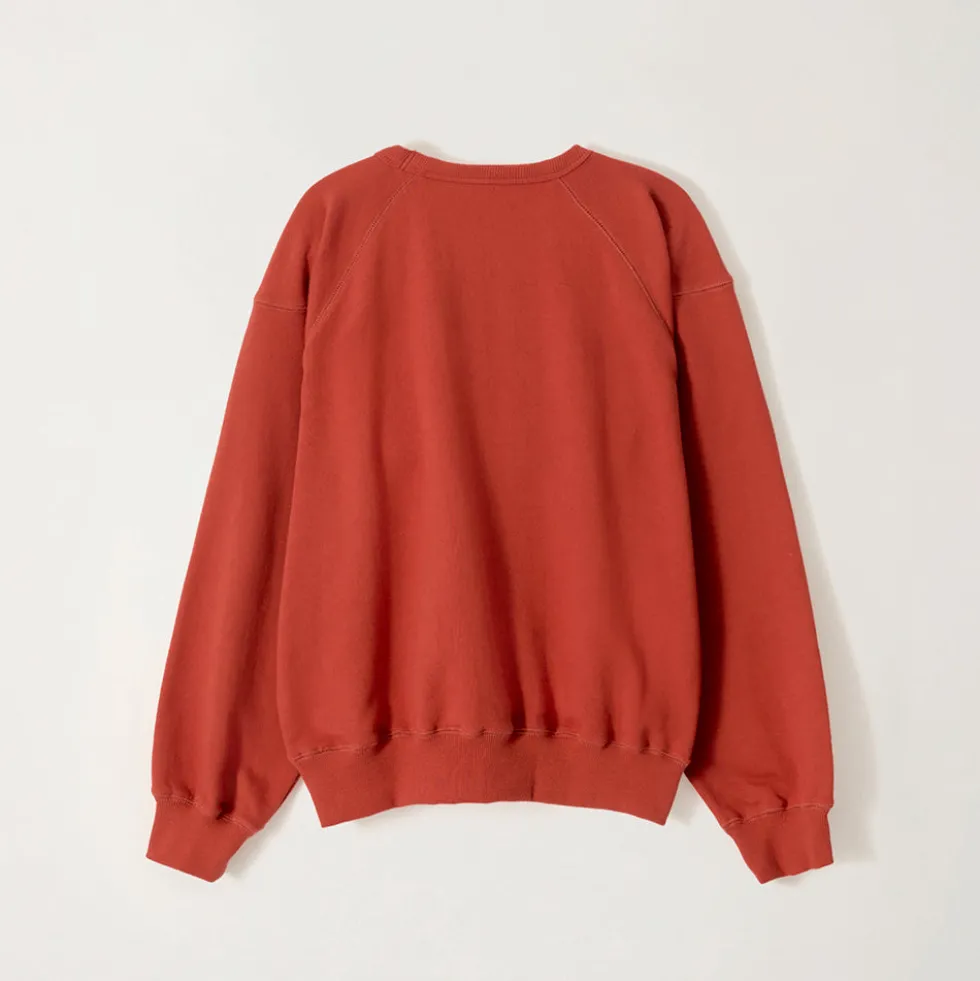 Nothing Written - Sweat ras du cou - Brique vintage