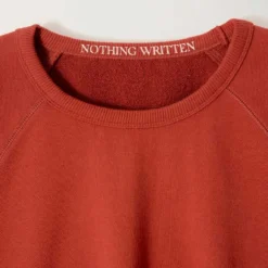 Nothing Written - Sweat ras du cou - Brique vintage