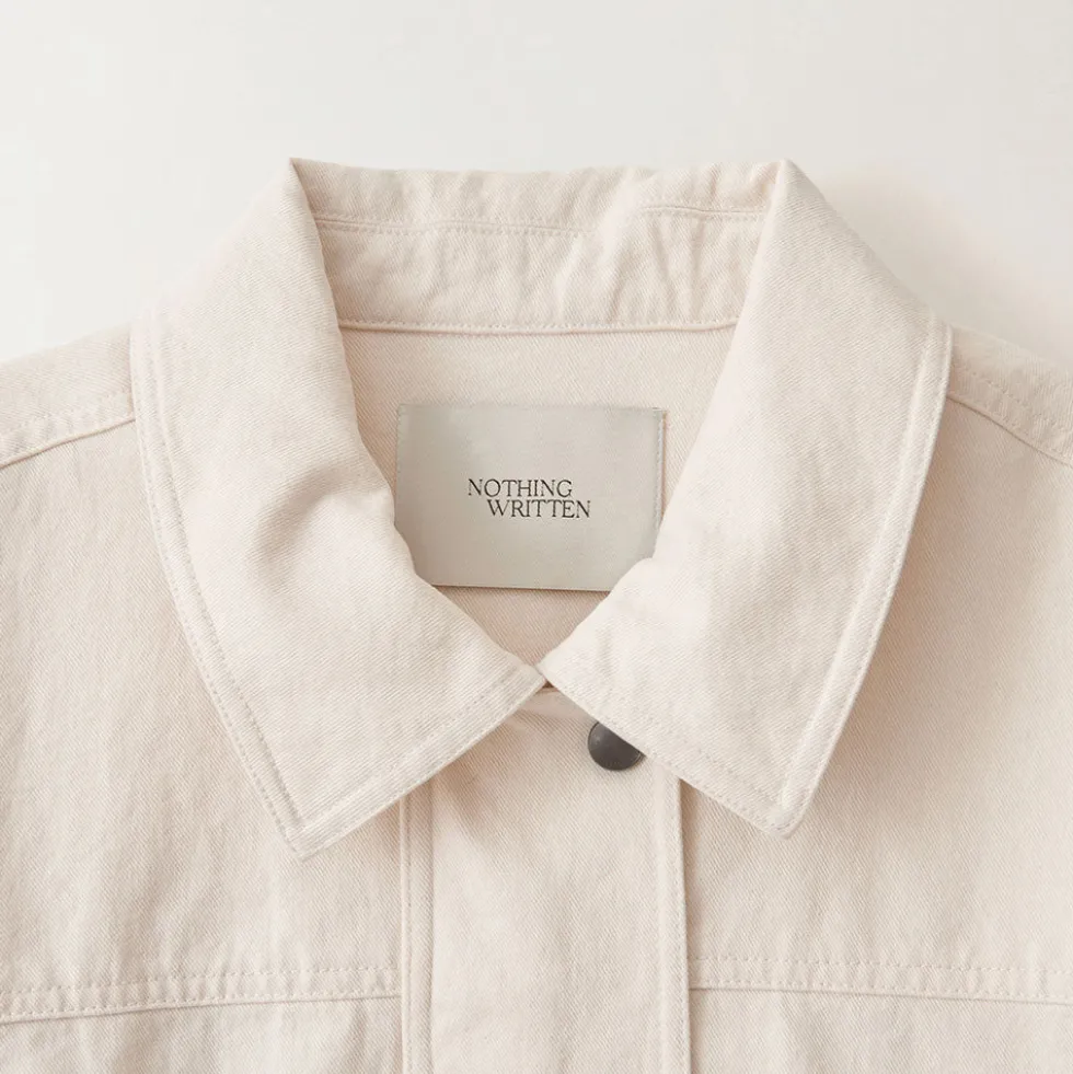 Nothing Written - Veste Simon - Blanc Cassé