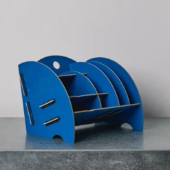 Organisateur de bureau - Bleu