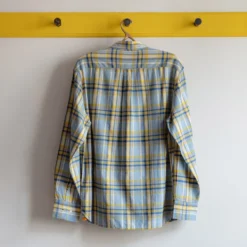 Original Madras Trading Company - Chemise Classique Button Down - Bleu Clair