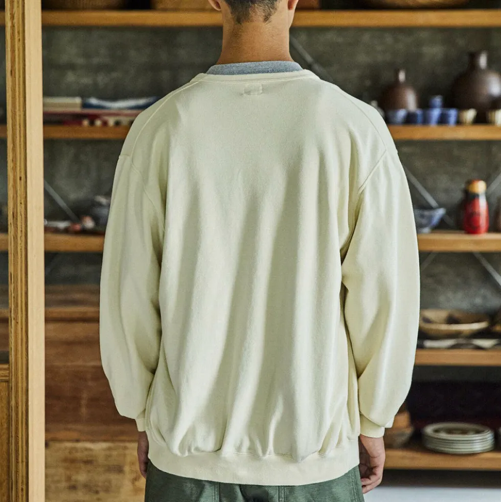 OrSlow - Cardigan Terry - Jaune Pale